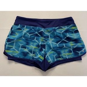 Layers Quick Dry Size Large Athletic Shorts Navy And Colorful Very Colorful